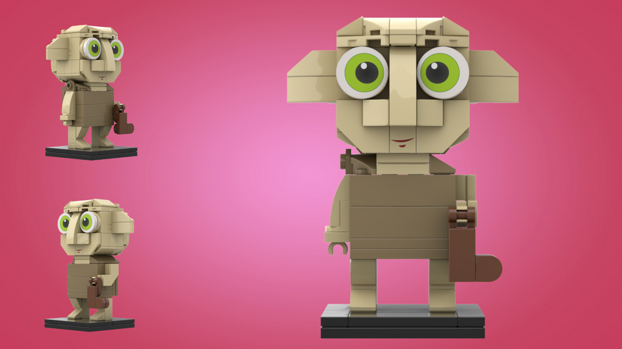 The Dobby Figure: A House-Elf Set Free in Brick Form!