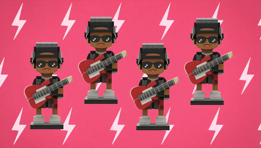 Bruno Mars Toy from APT Video — Build the Concert with Popal