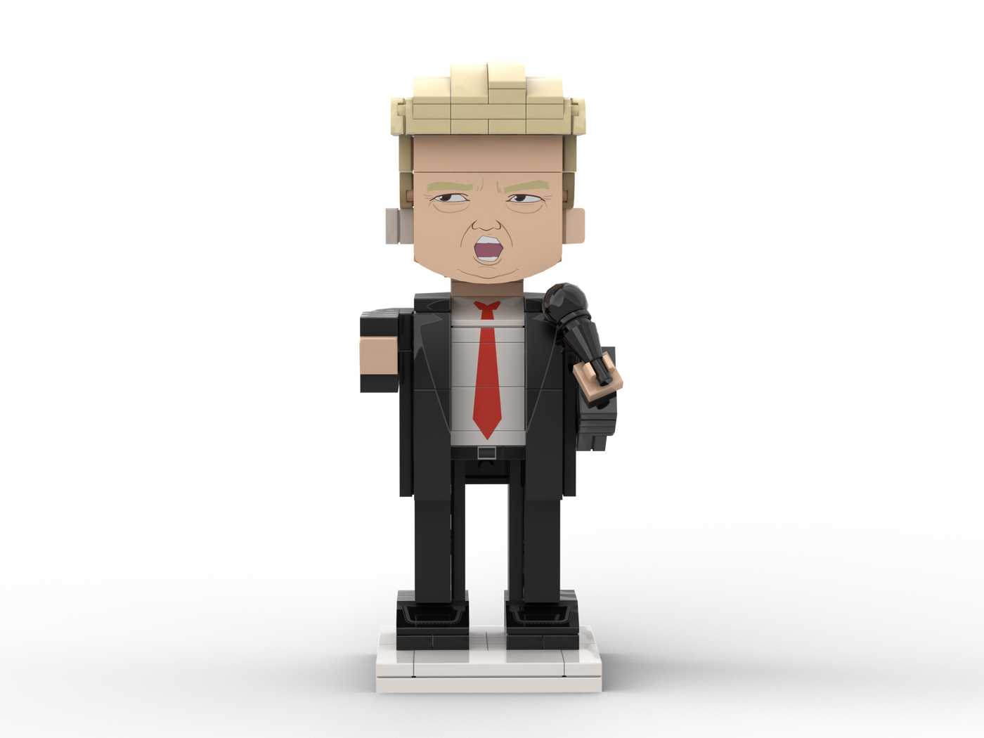 Popal Trump Minifigures-Donald Trump Gifts for Trump Supporters and Patriotic Americans 200 pcs