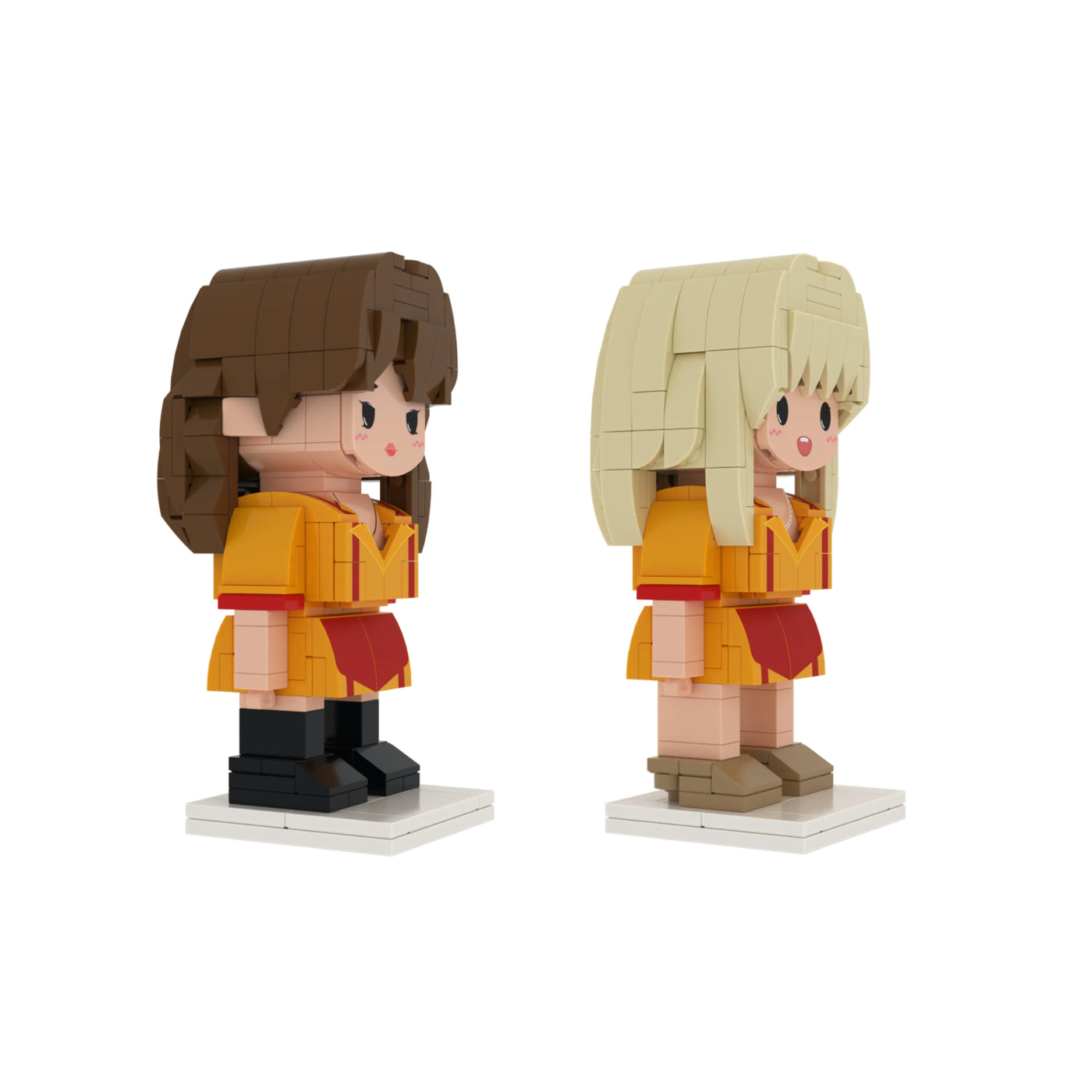 Popal 2 Broke Girls Figurenset – Sammlerstücke aus der Hit-TV-Serie, 439 Teile