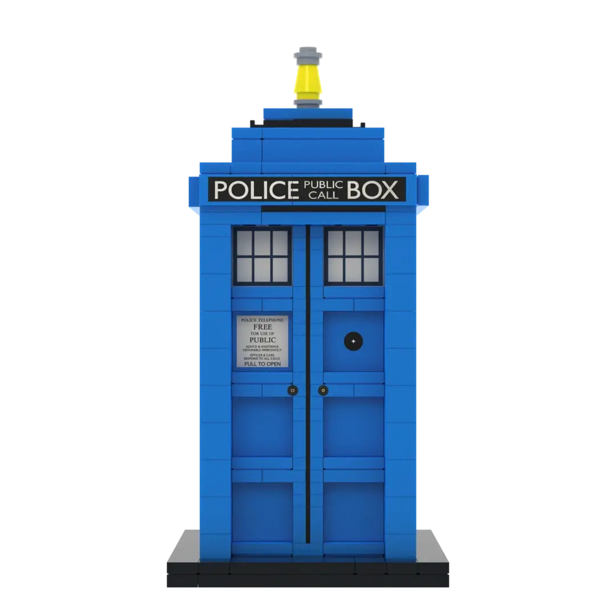 Popal TARDIS Figur | Doctor Who Spielzeug - 354-tlg 