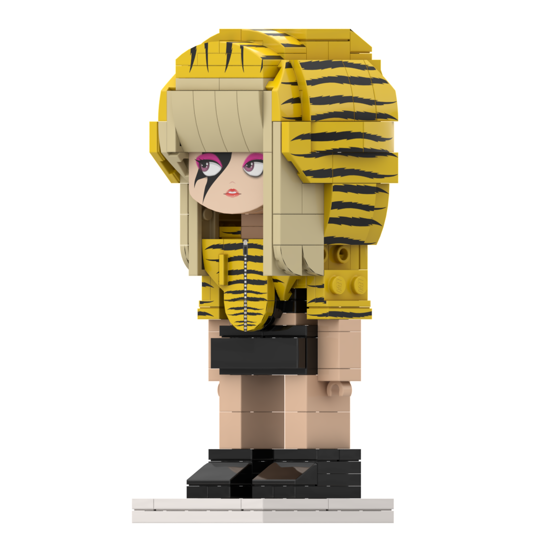 Lady Gaga Figurine - 199 pcs