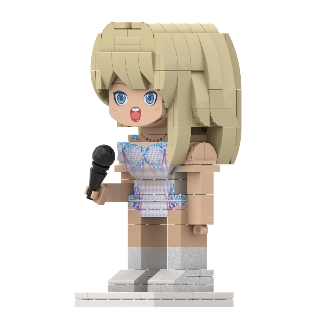 Taylor Swift Minifig - 204 pcs