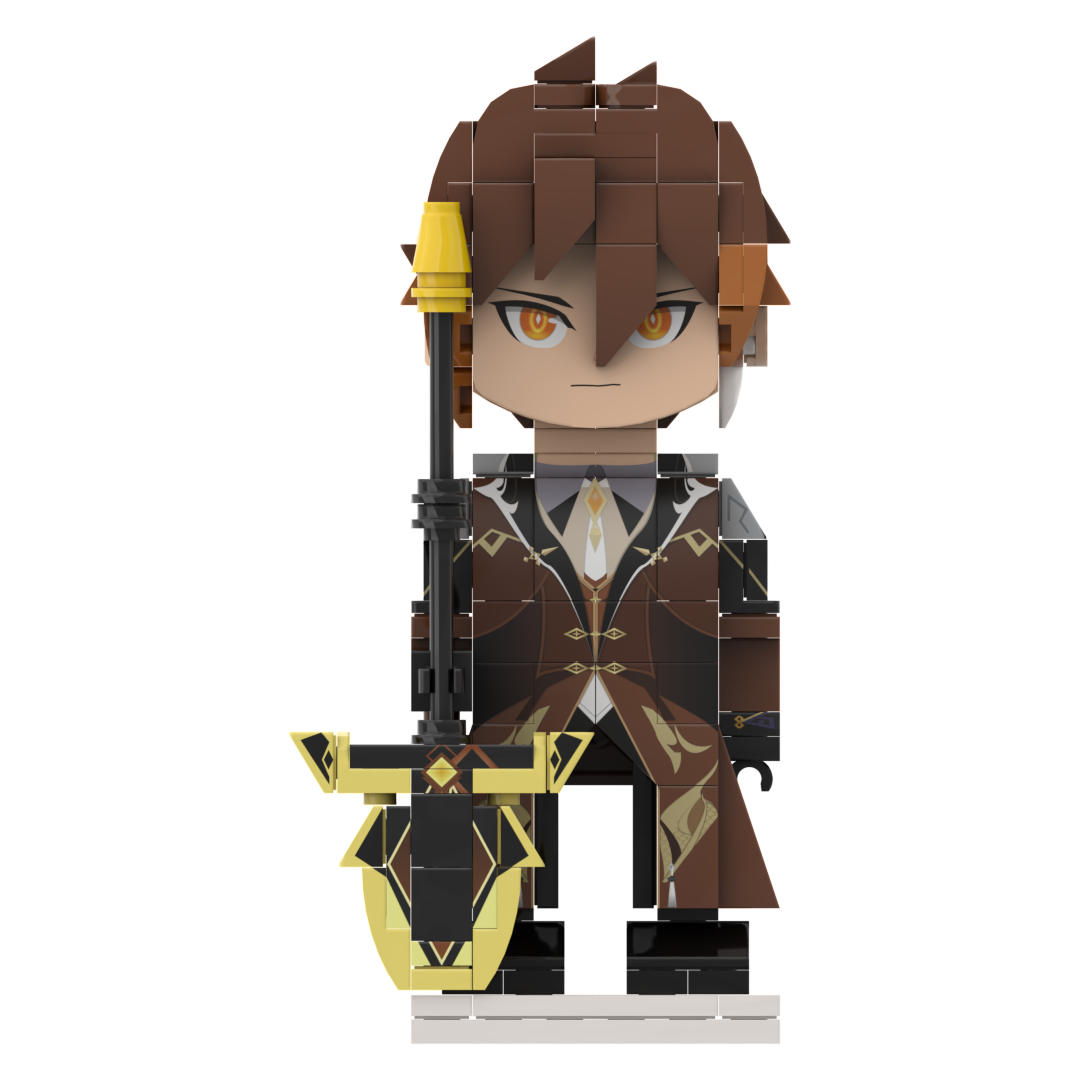 Zhong Li minifig | Genshin Impact Collectibles 238 pcs