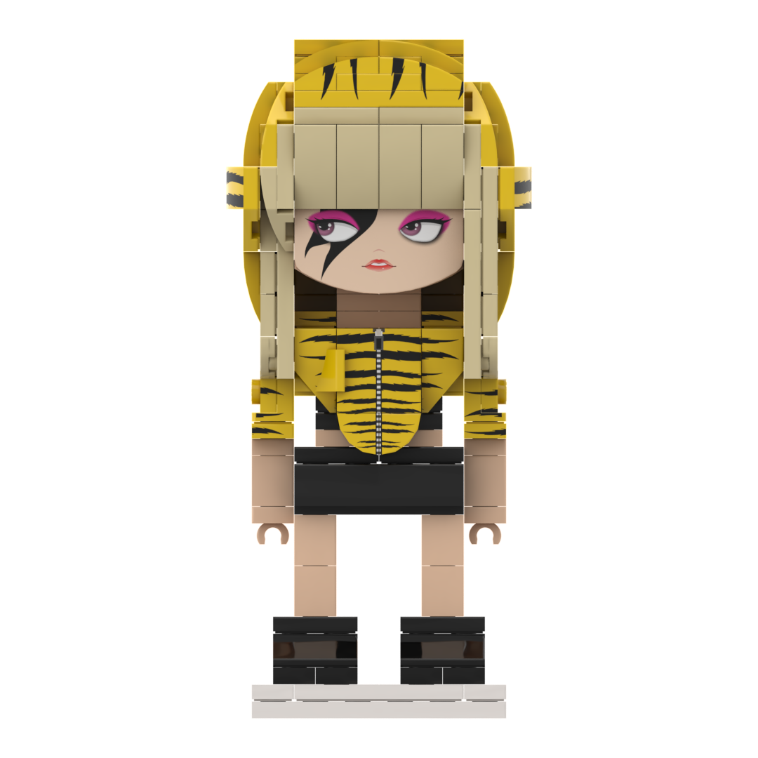 Lady Gaga Figurine - 199 pcs