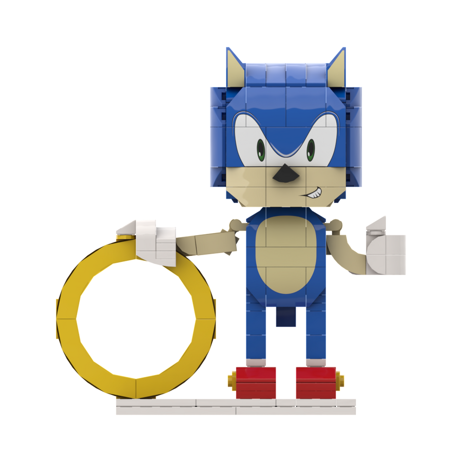 Popal Sonic Figur - 340 Teile