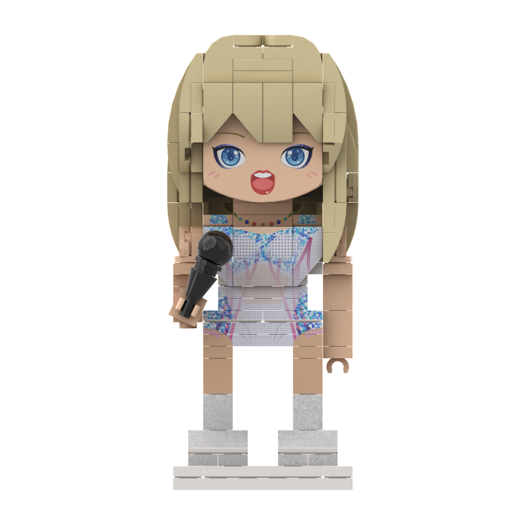 Taylor Swift Minifig - 204 pcs