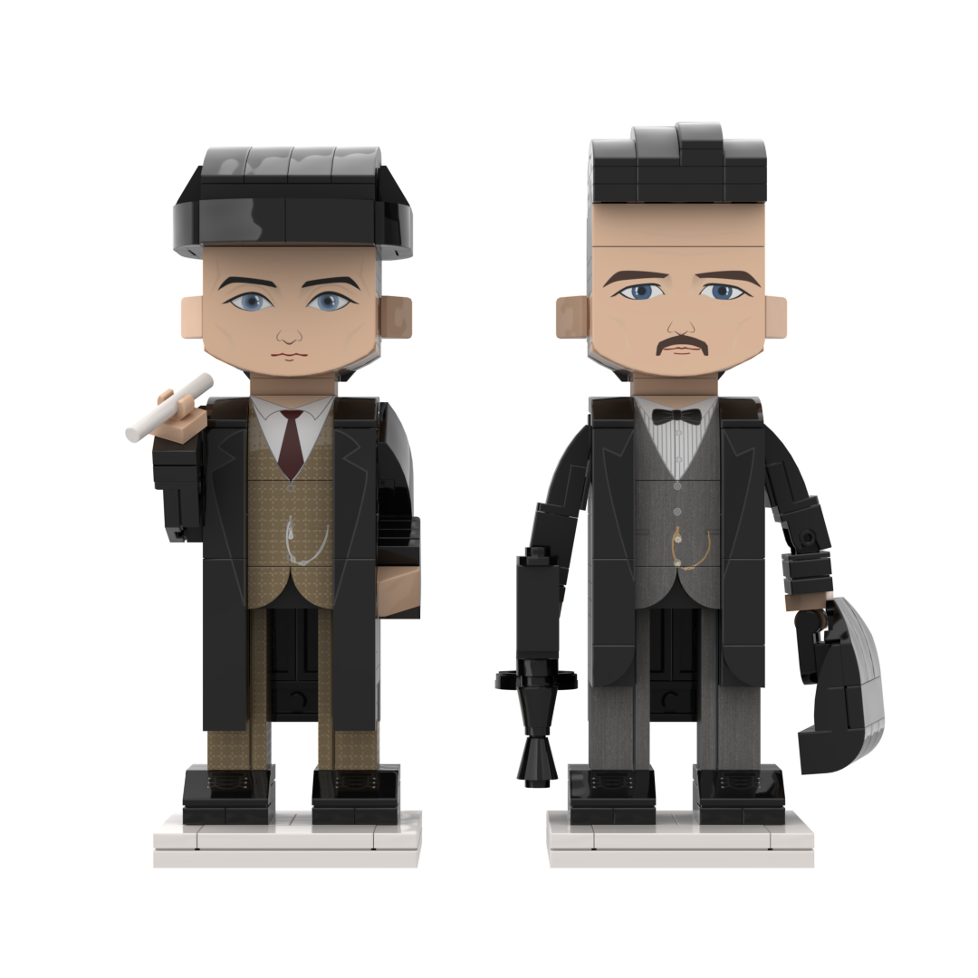 Peaky Blinders | Tommy & Arthur Figurine - 409 pcs