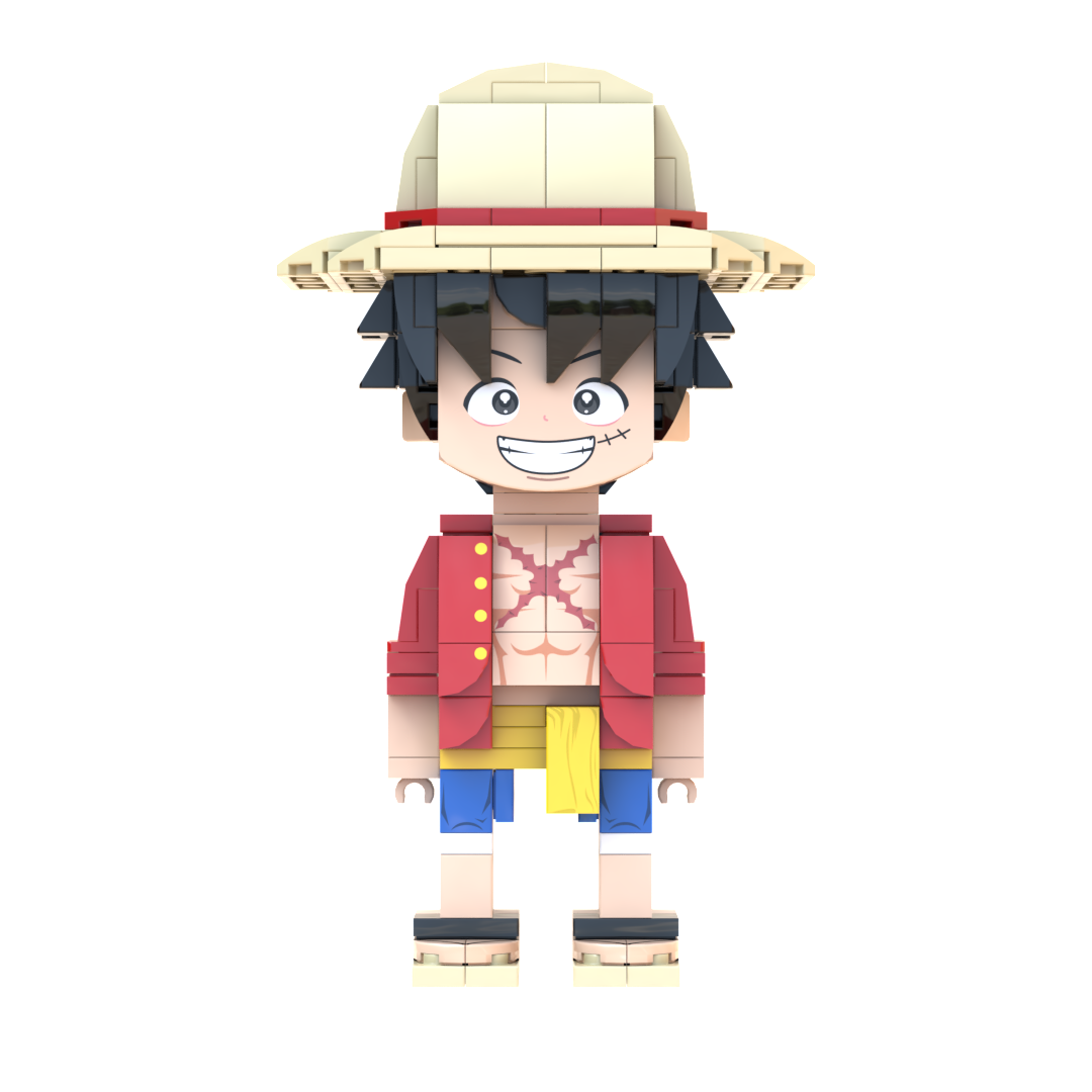 Monkey D. Luffy Figurine - 276 pcs
