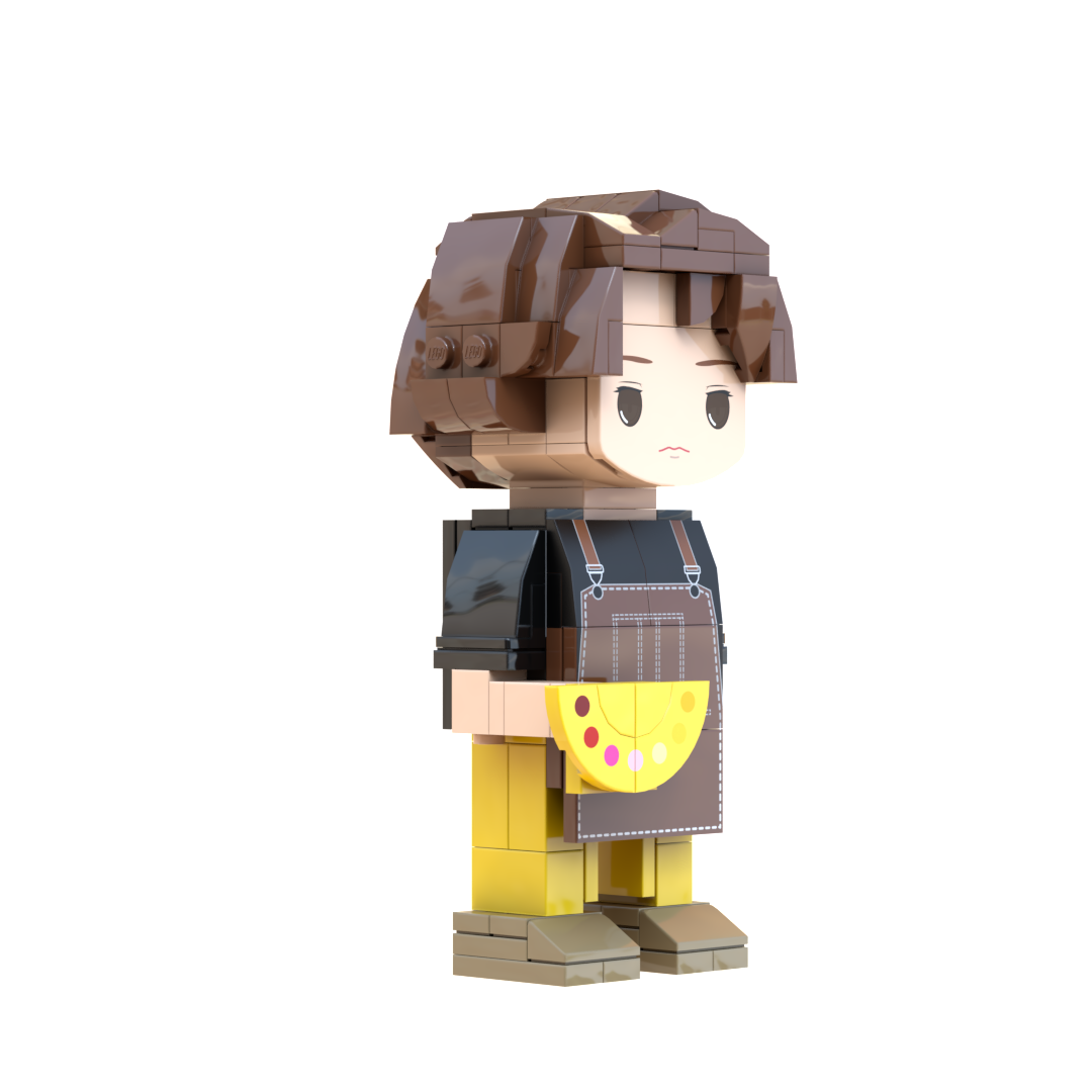 Popal ISFP Minifig - MBTI Collectible Figures