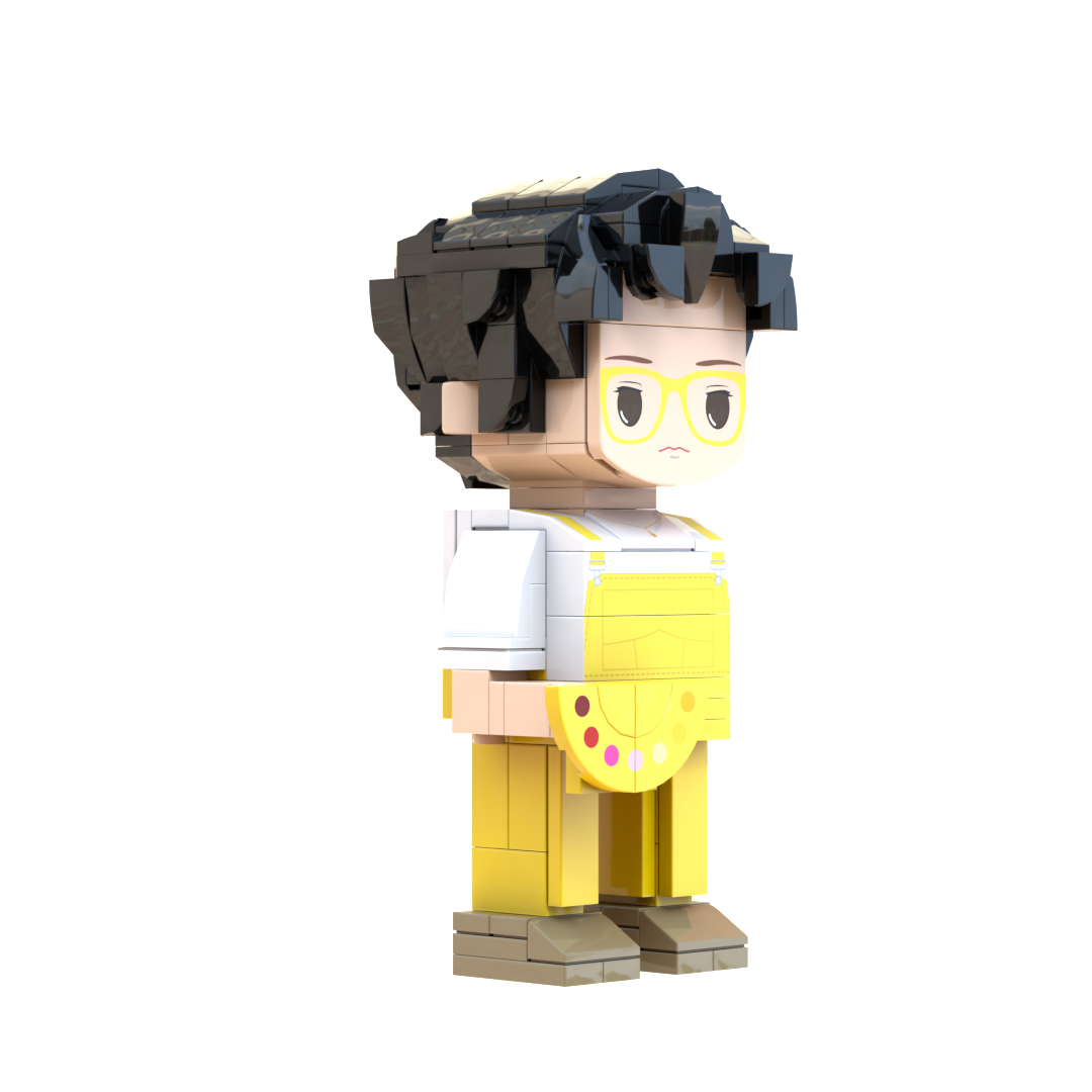 Popal ISFP Minifig - MBTI Collectible Figures