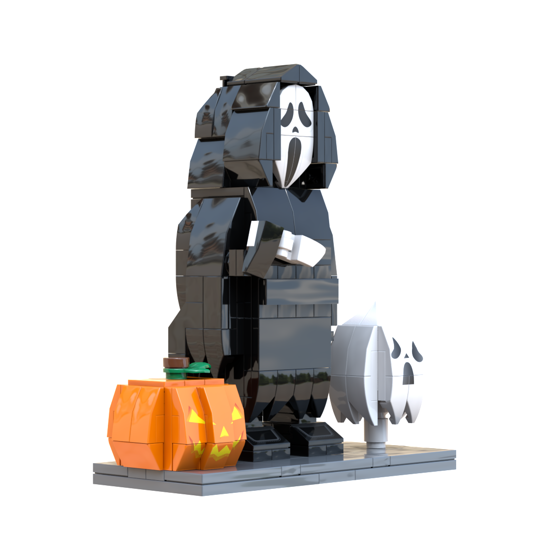 Ghostface Figure - 295 pcs