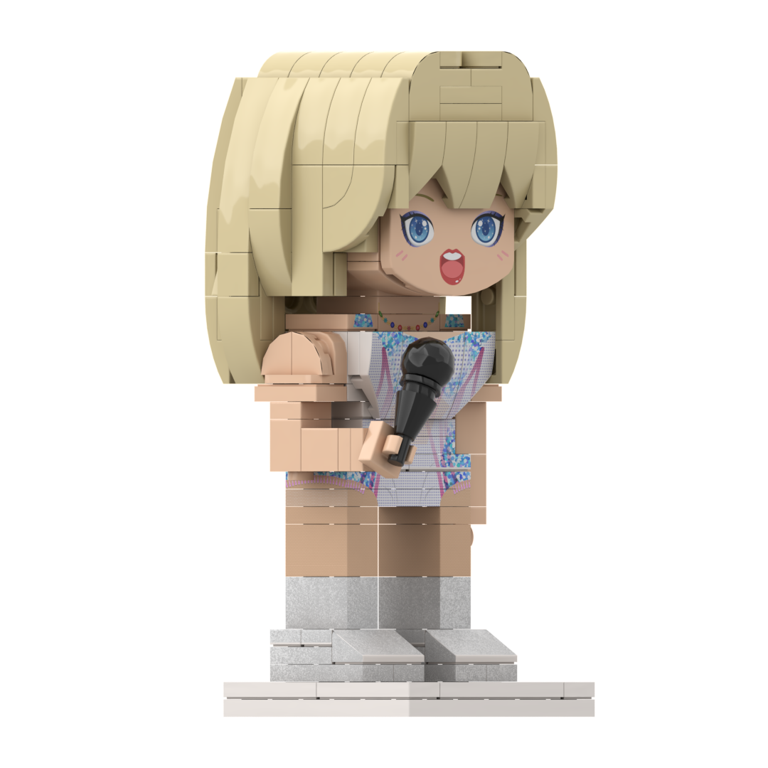 Taylor Swift Minifig - 204 pcs