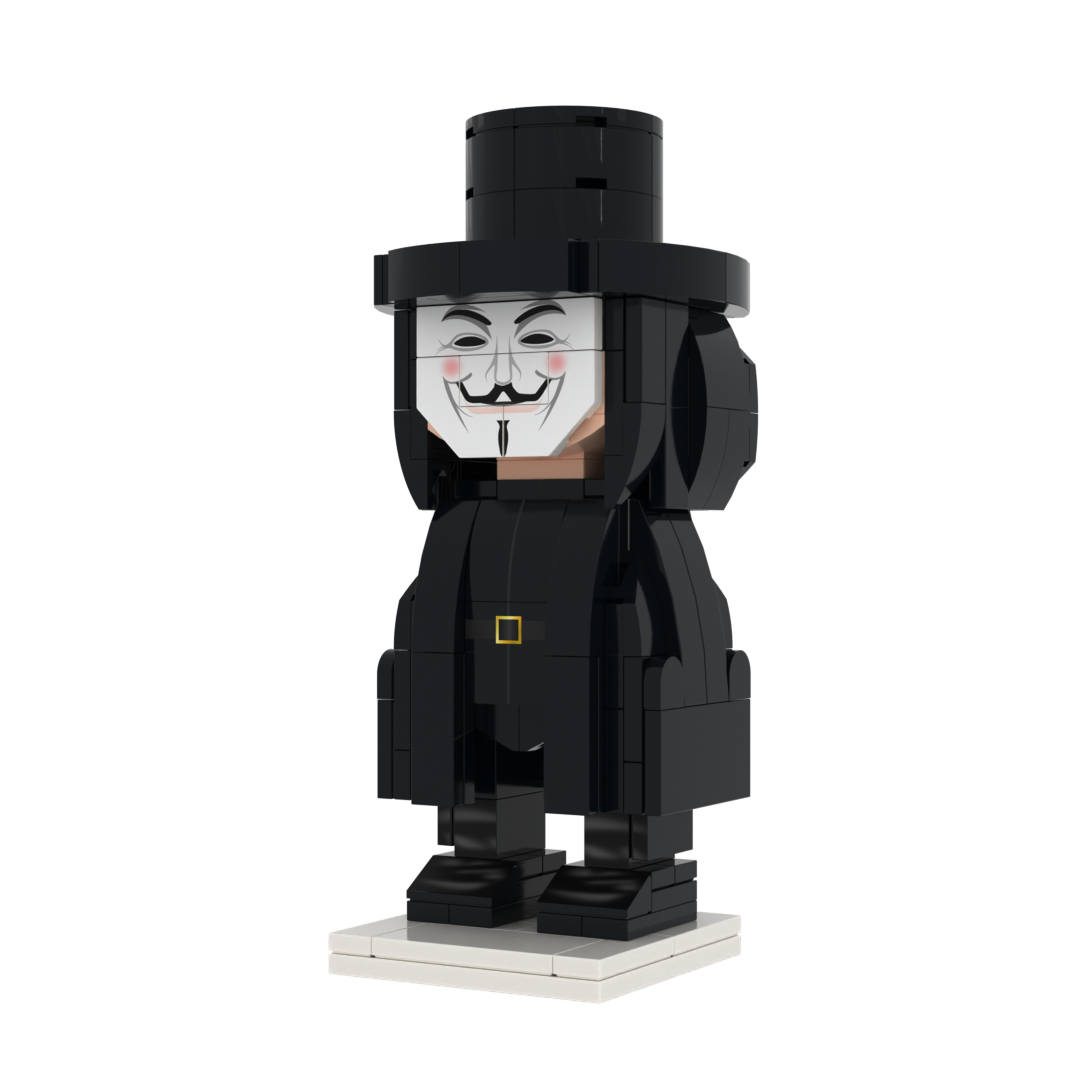 V for Vendetta Toy - 196 pcs