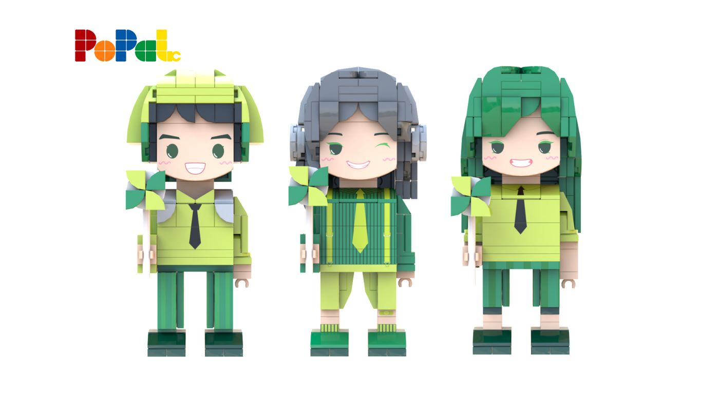 Popal ENFP Minifig- MBTI Collectible Figures