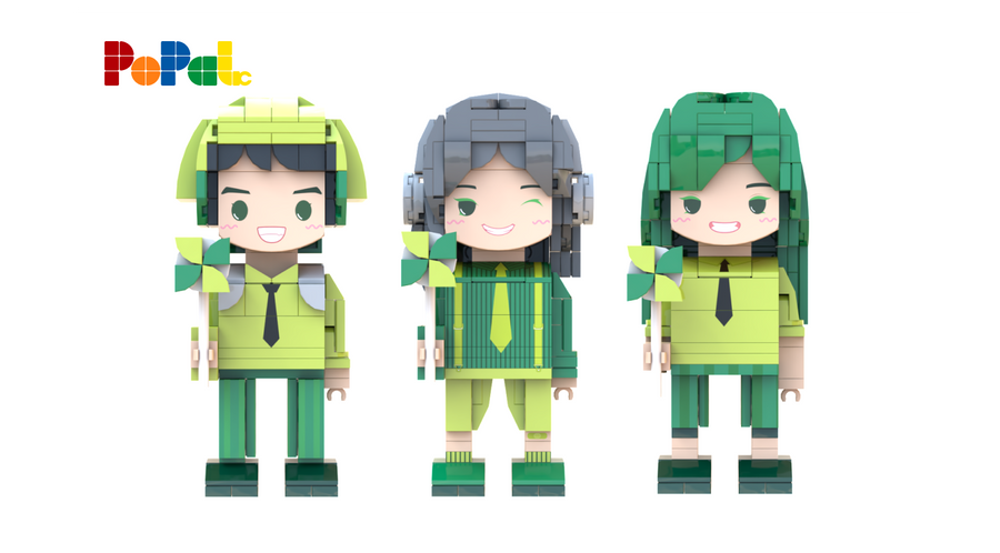 Popal ENFP Minifig- MBTI Collectible Figures