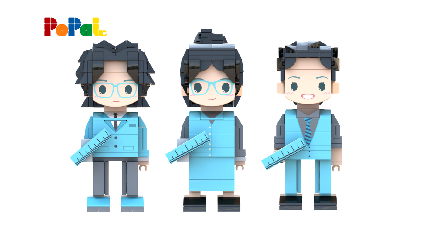 Popal ESTJ Minifig - MBTI Collectible Figures