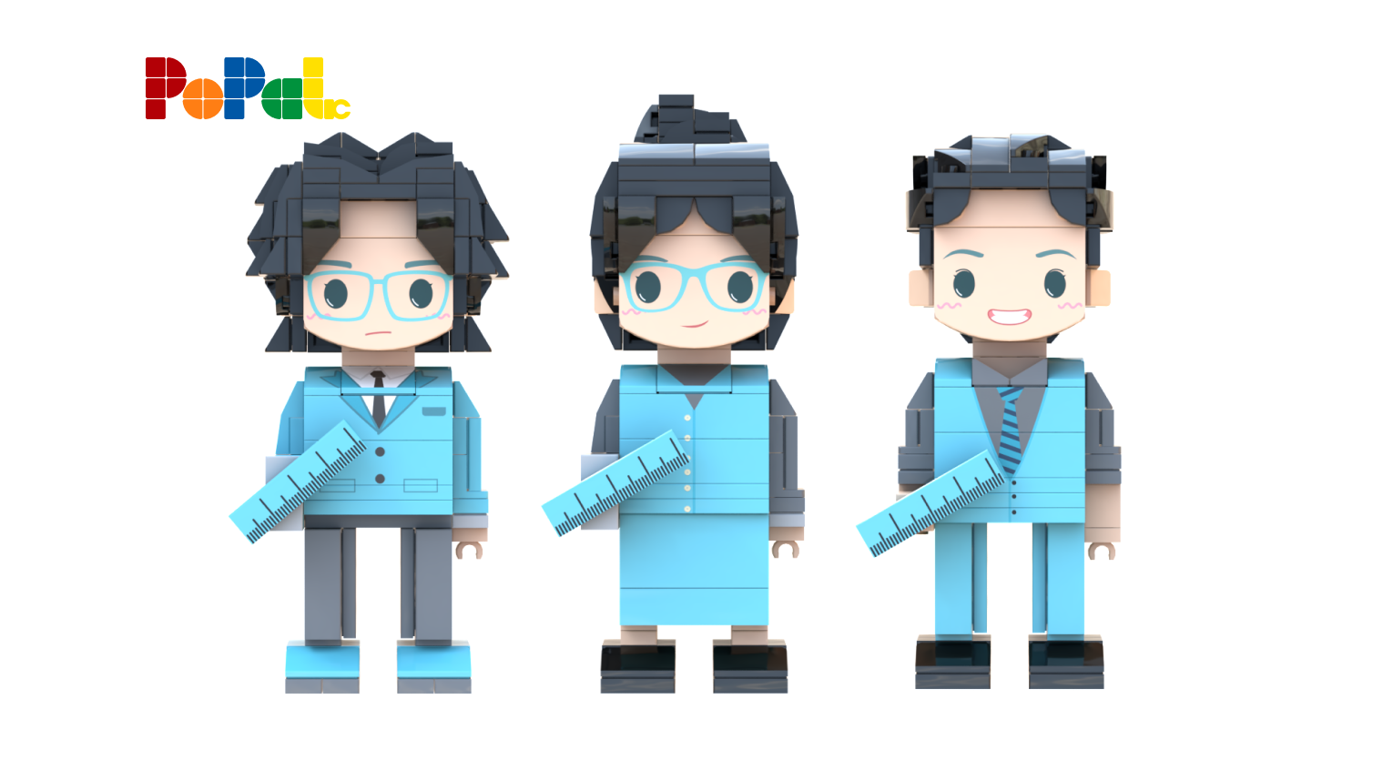 Popal ESTJ Minifig - MBTI Collectible Figures