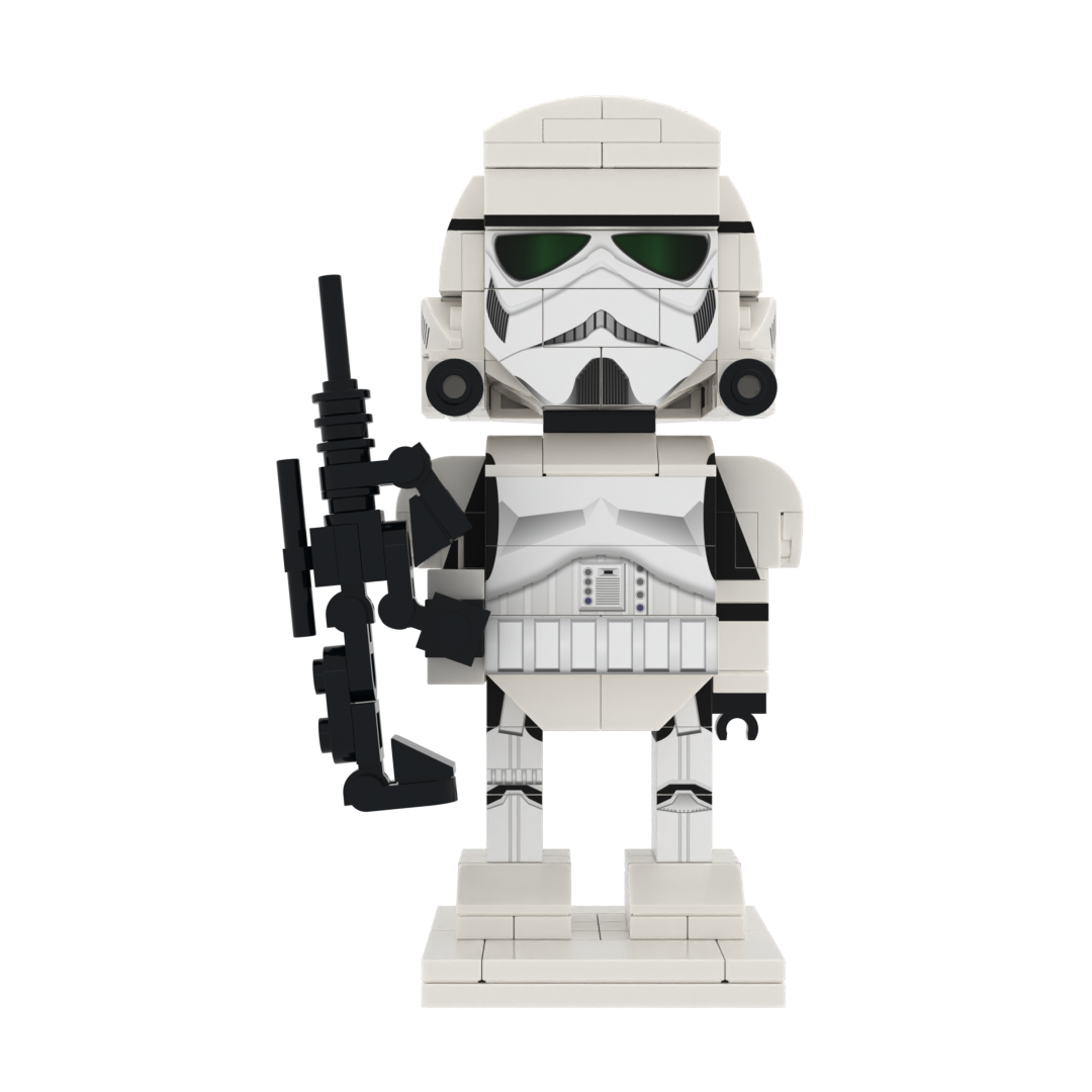 Stormtrooper Figurine - 206 pcs