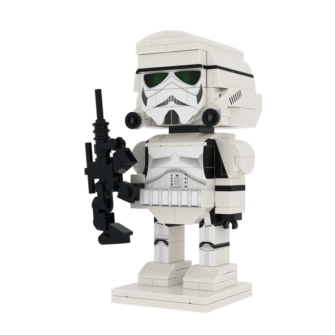 Stormtrooper Figurine - 206 pcs