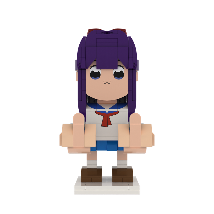 Popal Pipmi Brick Figurine | Pop Team Epic 247 Teile