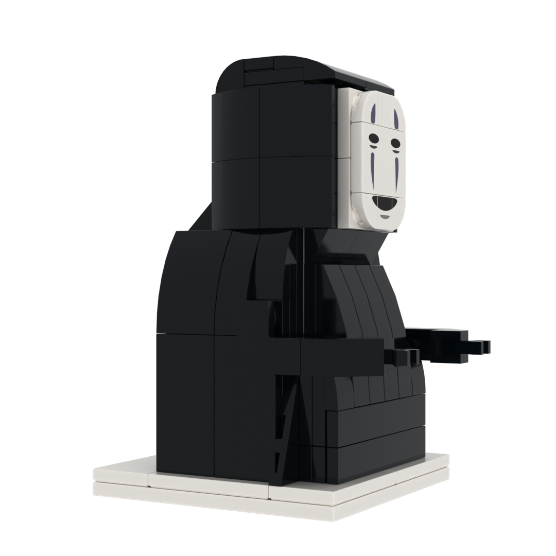 No-Face Figurine - 158 pcs