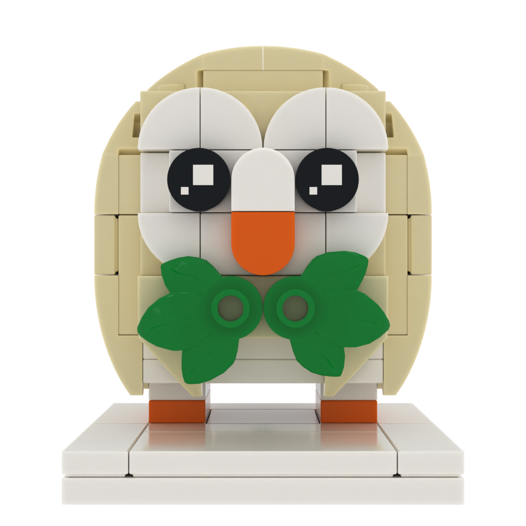Owl minifigure - 115 pcs
