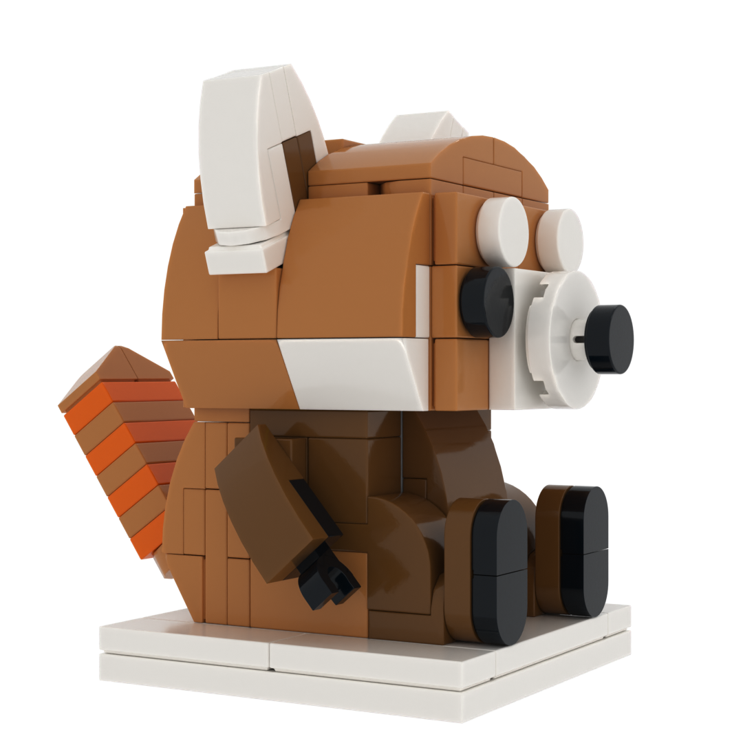 Red Panda Figurine - 160 pcs