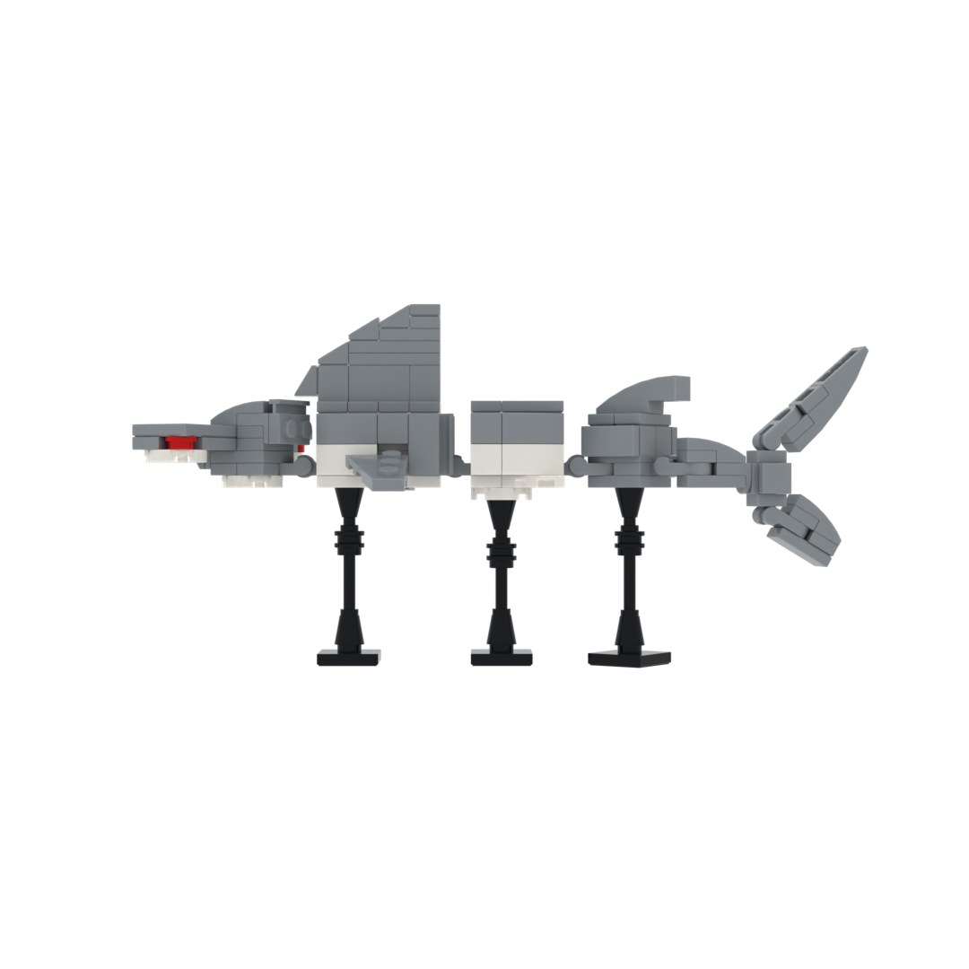Hammerhead Figurine - 140 pcs