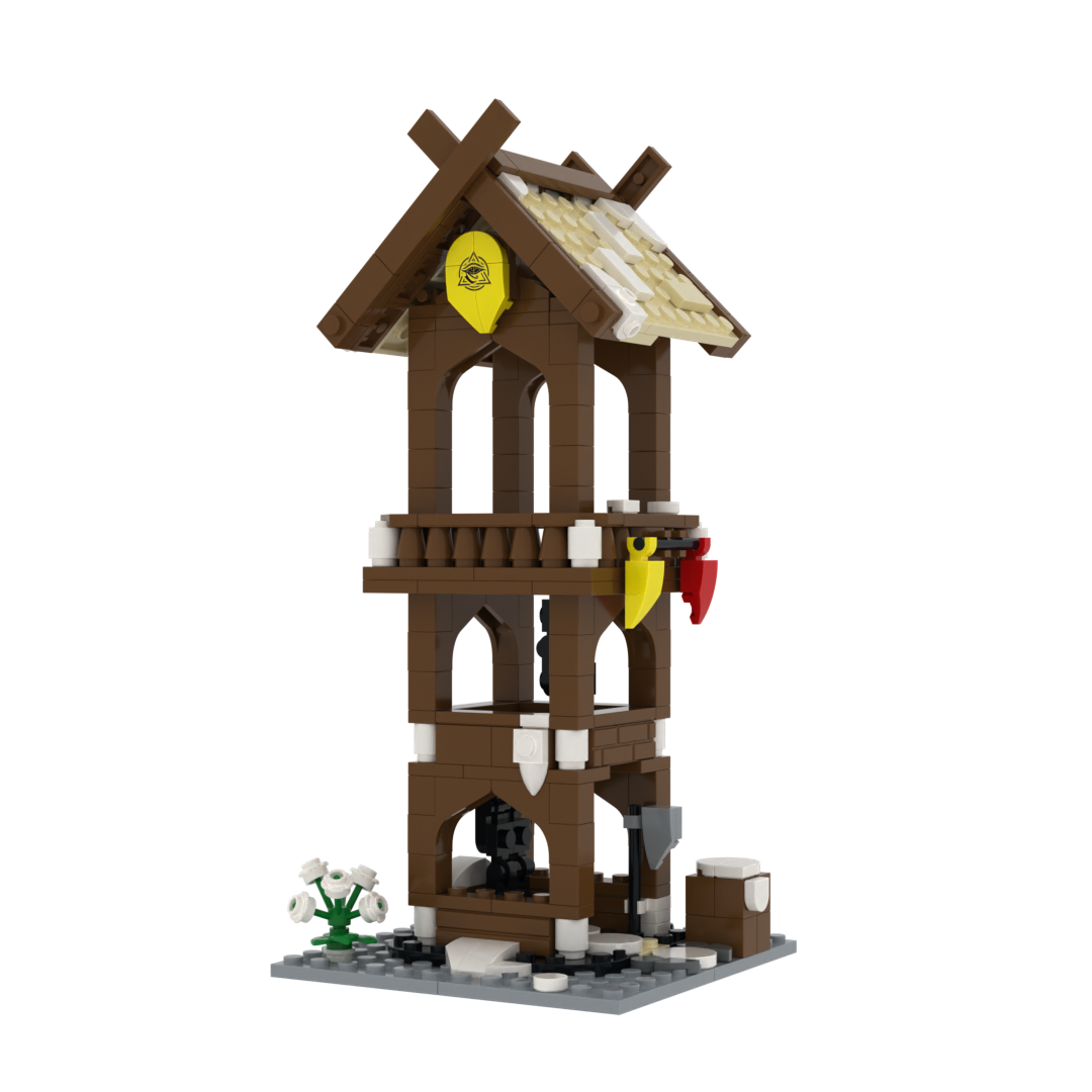 Viking Tower Figurine - 328 pcs