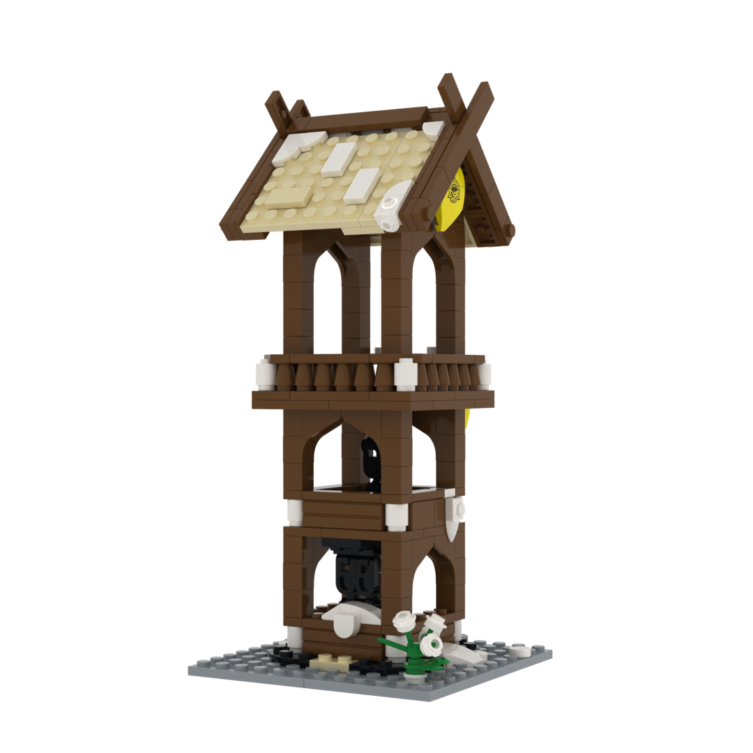 Viking Tower Figurine - 328 pcs