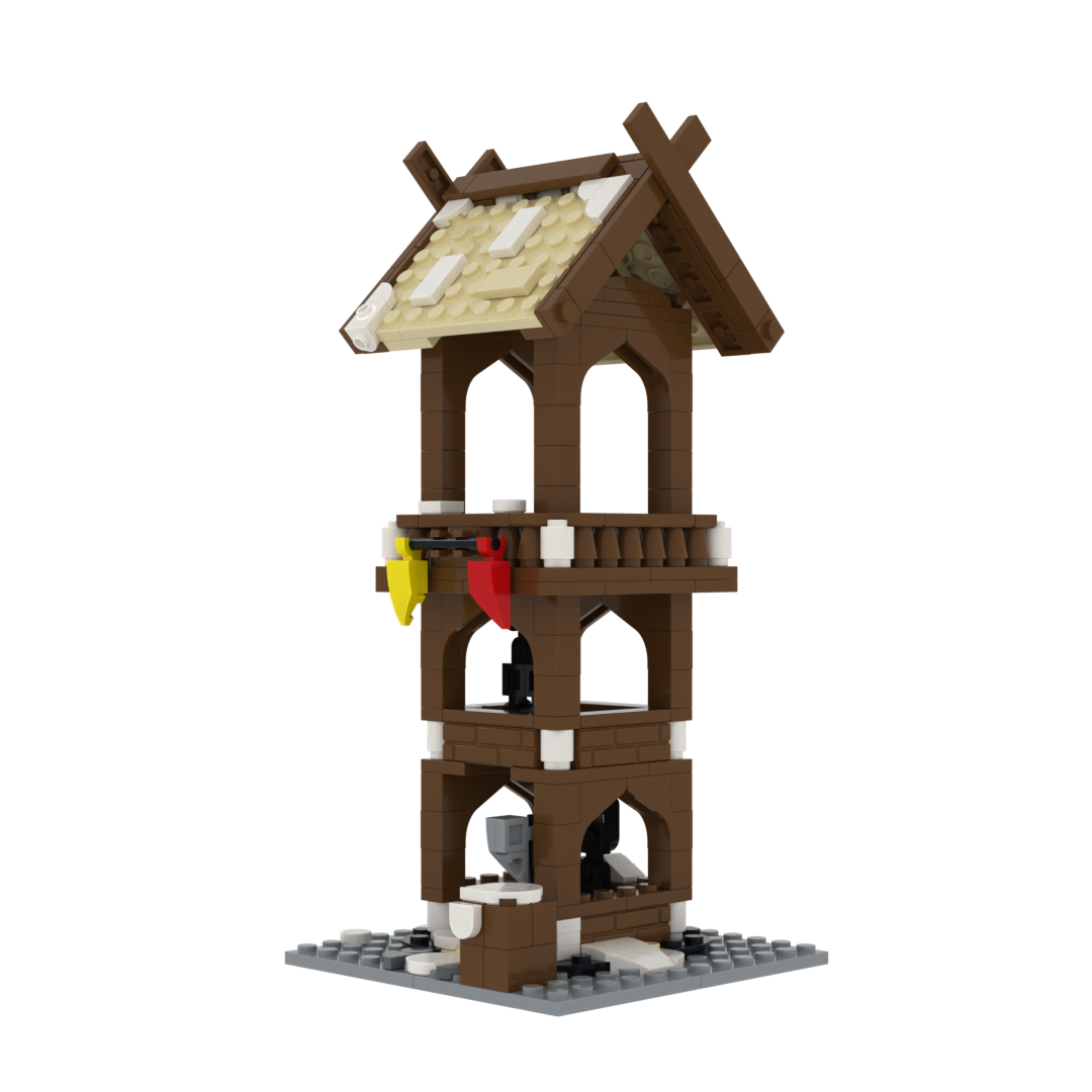 Viking Tower Figurine - 328 pcs