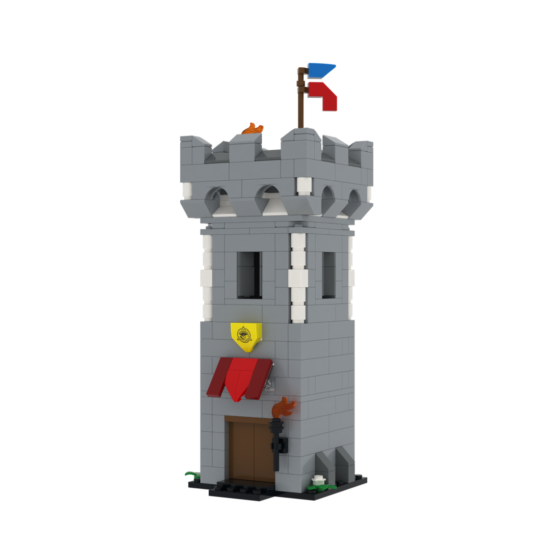 Watchtower miniature figure - 369 pcs
