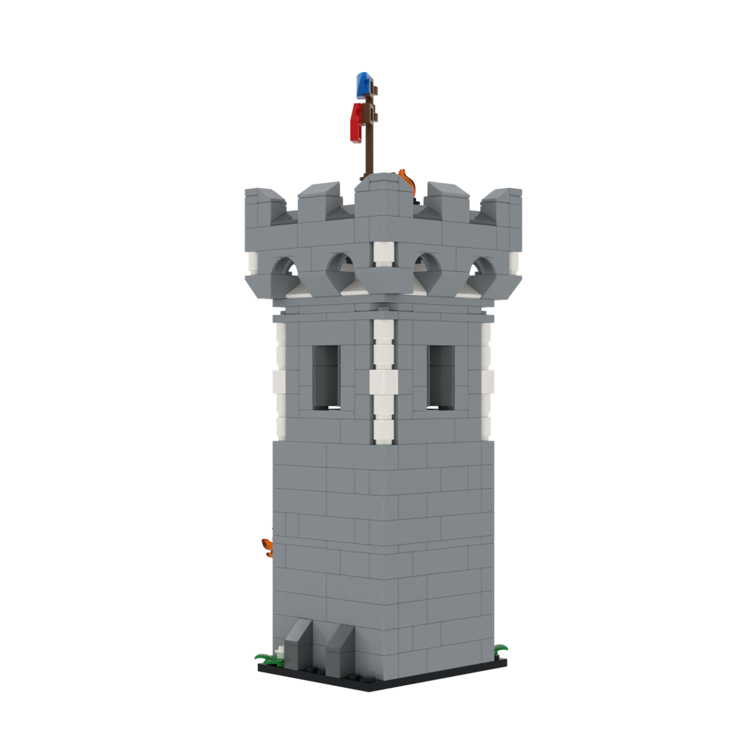Watchtower miniature figure - 369 pcs