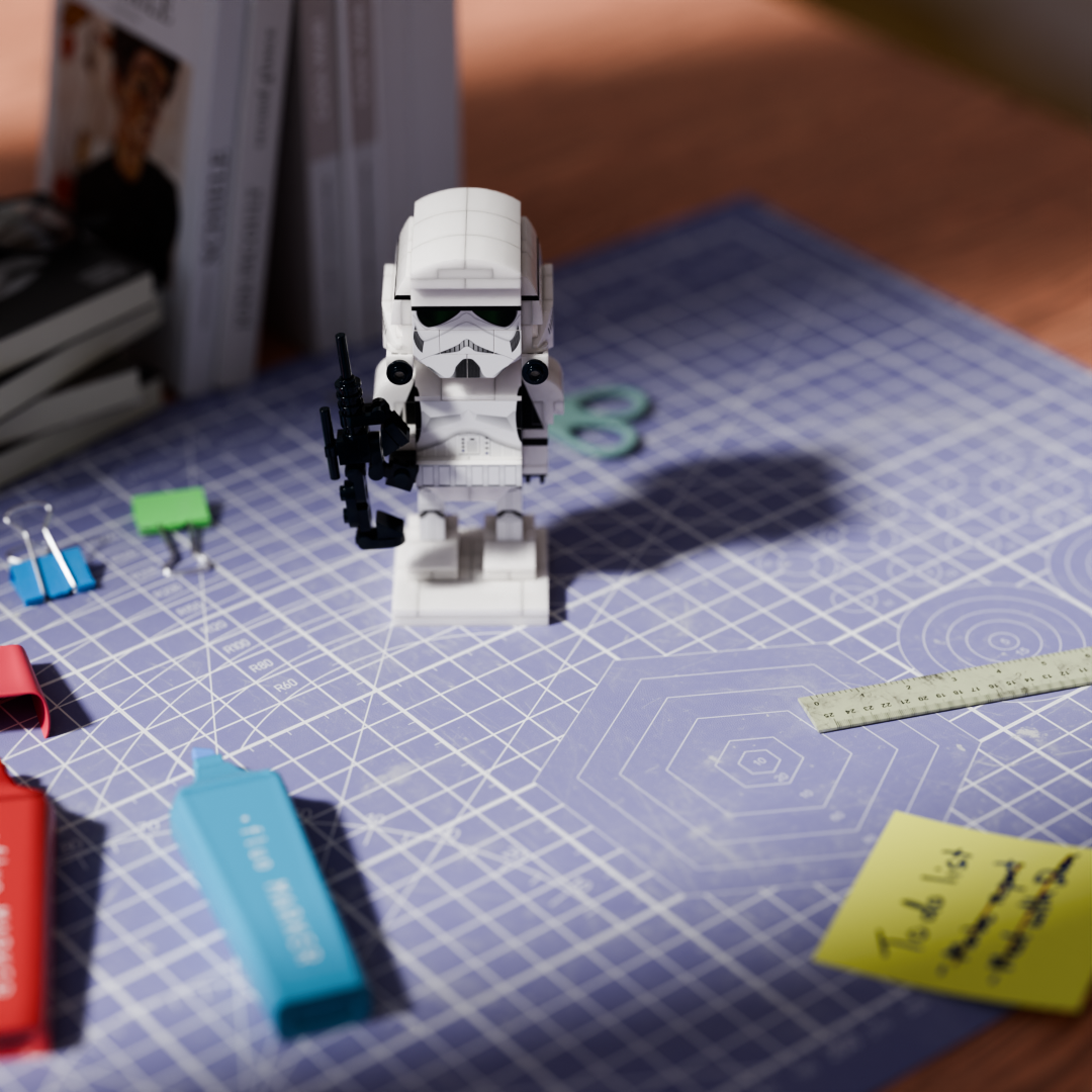 Stormtrooper Figurine - 206 pcs