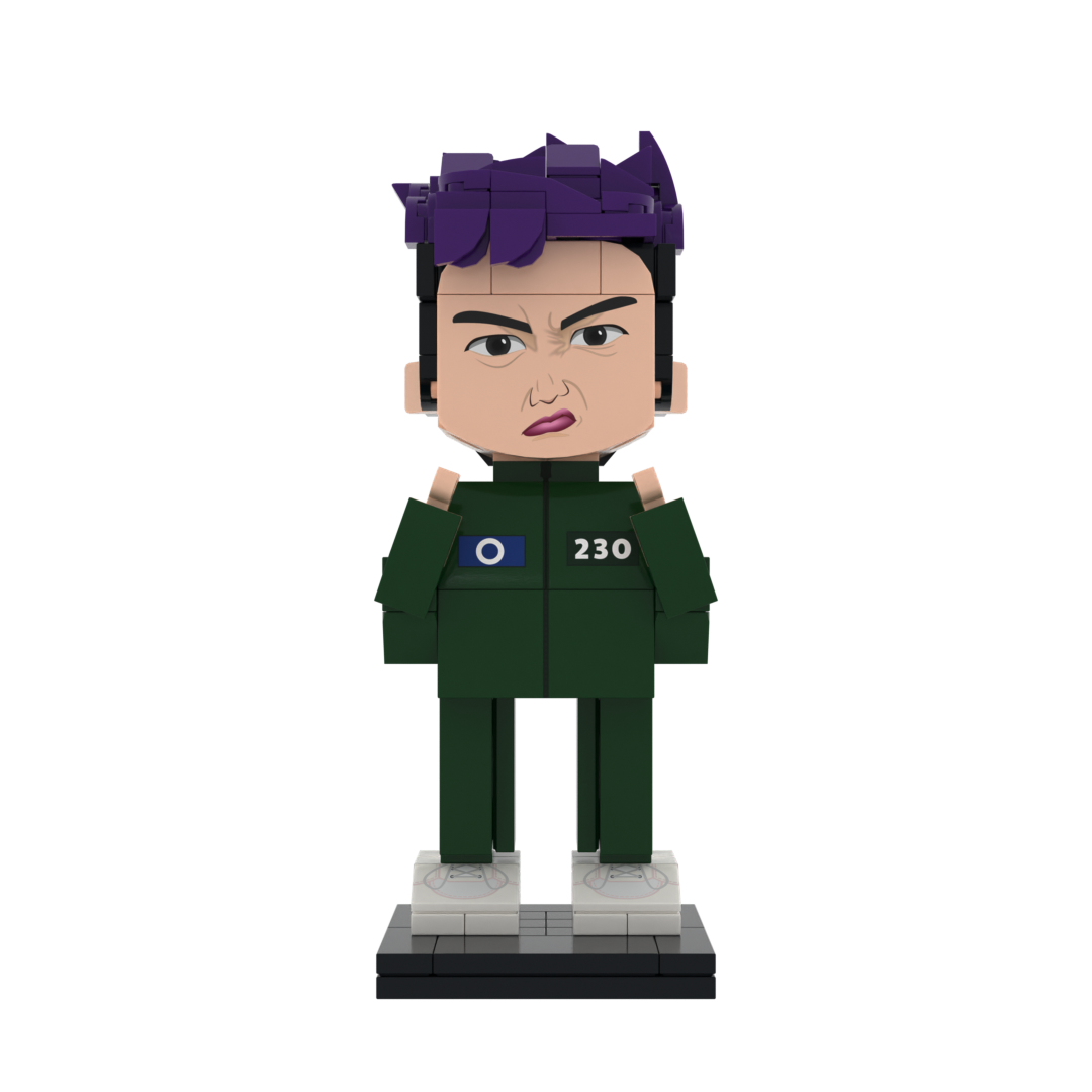 Popal Squid Games Thanos The Rapper Miniature Figure - 202 pcs