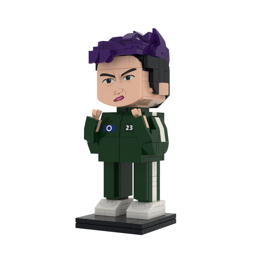 Popal Squid Games Thanos The Rapper Miniature Figure - 202 pcs