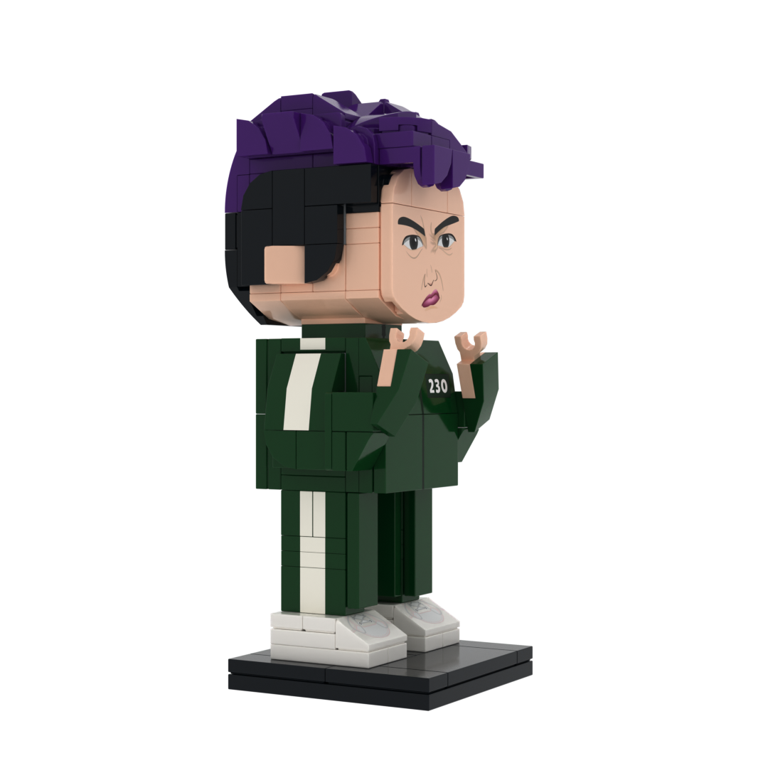 Popal Squid Games Thanos The Rapper Miniature Figure - 202 pcs