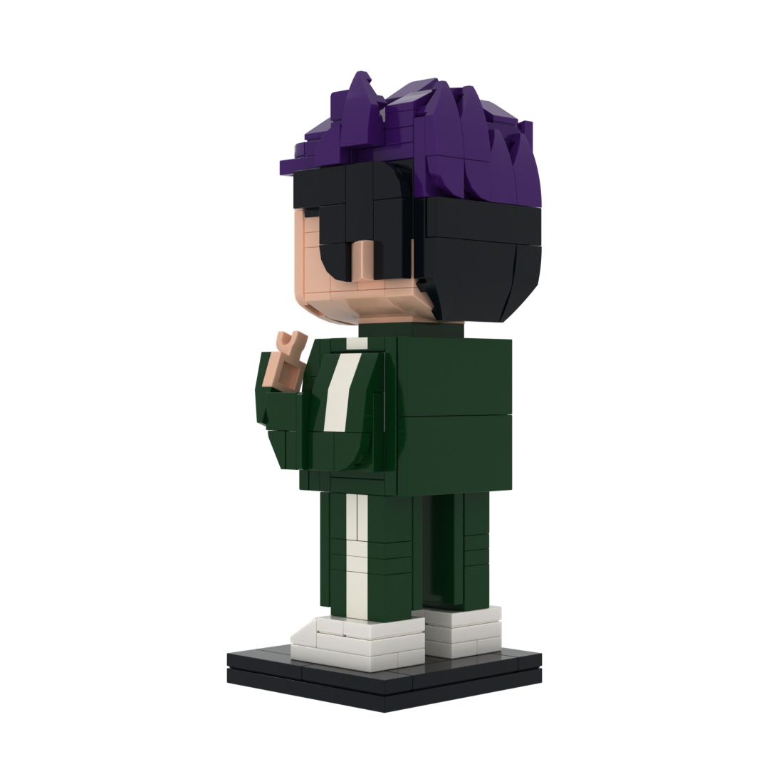 Popal Squid Games Thanos The Rapper Miniature Figure - 202 pcs