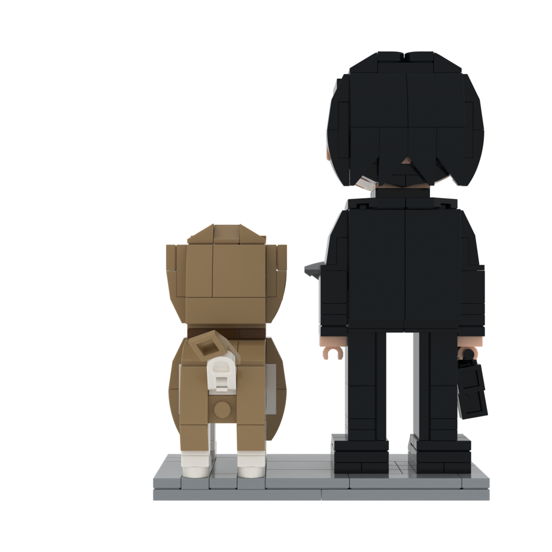 John Wick with Dog minifig - 313 pcs